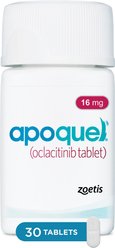 Apoquel (oclacitinib) TABLETS for Dogs, 16-mg, 30 tablets