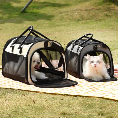 Show full view: Pet Marvel Soft-Sided Sling Dog & Cat Travel Carrier Bag, Large, Beige slide 7 of 7