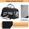 Show in main carousel: Pet Marvel Soft-Sided Airline Approved Sling Dog & Cat Travel Carrier Bag, Medium, Black slide 4 of 7