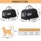 Show in main carousel: Pet Marvel Soft-Sided Airline Approved Sling Dog & Cat Travel Carrier Bag, Medium, Black slide 2 of 7