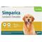 Show in main carousel: Simparica Chewable Tablet for Dogs, 44.1-88 lbs, (Green Box), 3 Chewable Tablets (3-mos. supply) slide 1 of 10