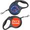 Show in main carousel: ShopInstaPets Boise State Broncos Retractable Dog Walking Leash, Black, 16-ft long, 1/2-in wide slide 1 of 2