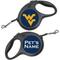 Show in main carousel: ShopInstaPets West Virginia Mountaineers Retractable Dog Walking Leash, Black, 16-ft long, 1/2-in wide slide 1 of 3
