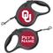 Show in main carousel: ShopInstaPets Oklahoma Sooners Retractable Dog Walking Leash, Black, 16-ft long, 1/2-in wide slide 1 of 2