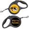 Show in main carousel: ShopInstaPets Missouri Tigers Retractable Dog Walking Leash, Black, 16-ft long, 1/2-in wide slide 1 of 3