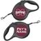 Show in main carousel: ShopInstaPets Mississippi State Bulldogs Retractable Dog Walking Leash, Black, 16-ft long, 1/2-in wide slide 1 of 3