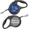 Show in main carousel: ShopInstaPets Memphis Tigers Retractable Dog Walking Leash, Black, 16-ft long, 1/2-in wide slide 1 of 3