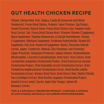 Show full view: Instinct RawBoost Adult High Protein Grain-Free Gut Health Recipe Dry Dog Food, 3.5-lb bag slide 8 of 12