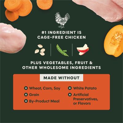 Show full view: Instinct RawBoost Adult High Protein Grain-Free Gut Health Recipe Dry Dog Food, 3.5-lb bag slide 7 of 12