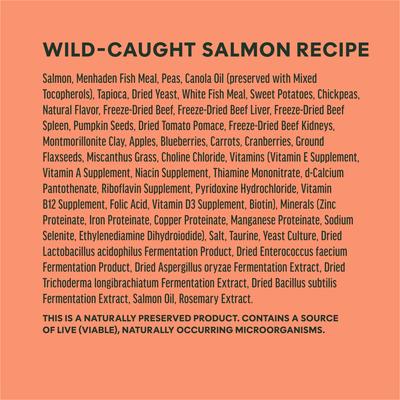 Show full view: Instinct RawBoost Adult High Protein Grain-Free Real Salmon Recipe Dry Dog Food, 3.5-lb bag slide 8 of 12
