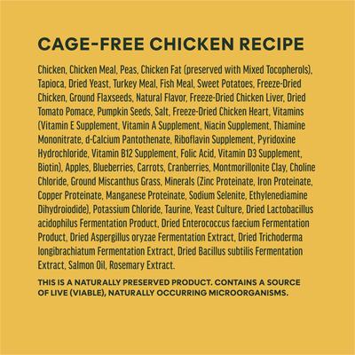 Show full view: Instinct RawBoost Adult High Protein Grain-Free Real Chicken Recipe Dry Dog Food, 10-lb bag slide 8 of 12