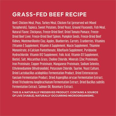 Show full view: Instinct RawBoost Adult High Protein Grain-Free Real Beef Recipe Dry Dog Food, 20-lb bag slide 8 of 12