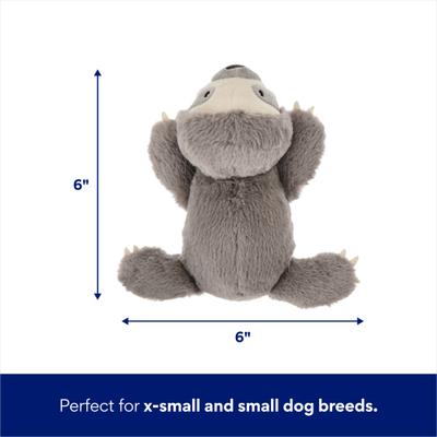Show full view: Frisco Sloth Plush Squeaky Dog Toy, X-Small/Small slide 2 of 7