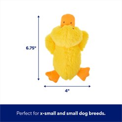 Frisco Duck Plush Squeaky Dog Toy, X-Small/Small slide 2 of 6