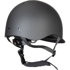 Shires Equestrian Products Karben Marzia Standard Peak Horse Riding Helmet, Black, Medium
