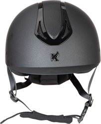 Shires Equestrian Products Karben Marzia Standard Peak Horse Riding Helmet, Black, X-Small