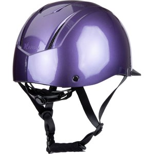Shires Equestrian Products Karben Matteo Horse Riding Helmet, Purple, X-Small/Small