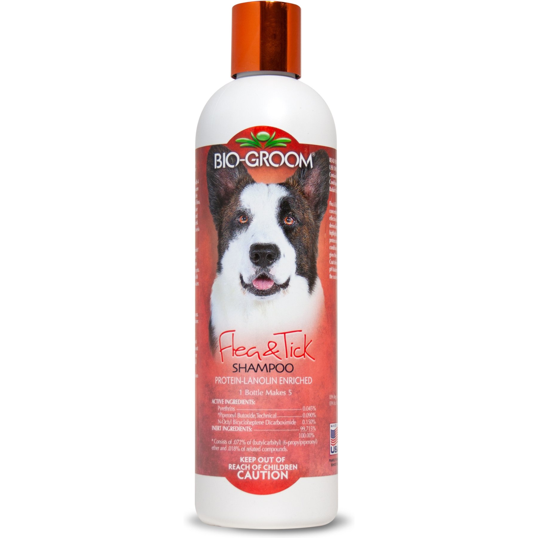 Bio-Groom Flea & Tick Dog Shampoo, 12-fl oz bottle