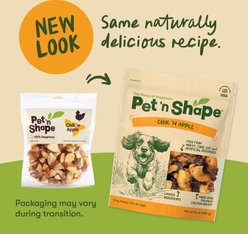 Pet 'n Shape Chik 'n Apple Dehydrated Dog Treats, 16-oz bag slide 2 of 8
