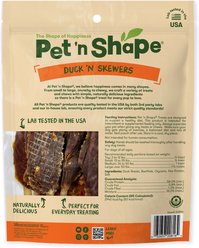 Pet 'n Shape Duck Skewers Rawhide Dog Chew, 16-oz bag slide 2 of 7