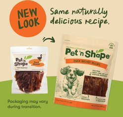 Pet 'n Shape Duck Breast Fillets Dog Treats, 16-oz bag slide 2 of 8