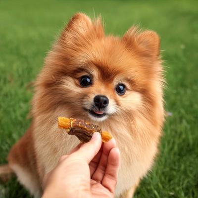 Show full view: Pet 'n Shape Grain-Free Duck 'n Sweet Potato Dog Treats, 32-oz bundle slide 8 of 10