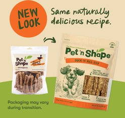 Pet 'n Shape Duck 'n Rice Stix Crunchy Dog Treats, 16-oz bag slide 2 of 8