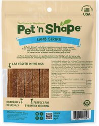 Pet 'n Shape Lamb Strips Soft & Chewy Dog Treats, 9-oz bag slide 2 of 7