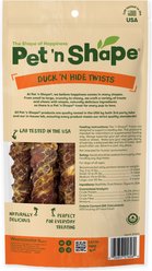 Pet 'n Shape Duck Hide Twists Duck-Wrapped Rawhide Dog Chew, 15.3-oz bag slide 2 of 7