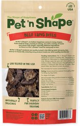 Pet 'n Shape Beef Lung Bites Crunchy Dog Treats, 1-lb bag slide 2 of 7