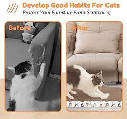 PatiencET 17.5-in Reversible Cardboard Cat Scratch Pad with Box & Catnip, Brown, 4 count slide 2 of 7