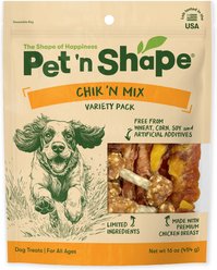 Pet 'n Shape Chik 'n Mix Variety Pack Dog Treats, 16-oz bag