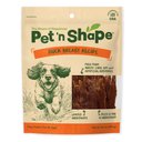 Pet 'n Shape Duck Breast Jerky Fillets Dog Treats, 16-oz bag