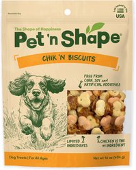 Pet 'n Shape Chik 'n Biscuits Dog Treats, 1-lb bag