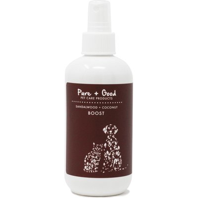 Pure + Good Pure + Good Sandalwood + Coconut Boost Dog Grooming Spray, 8-fl oz bottle