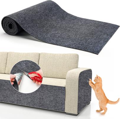 Show full view: PatiencET Self-Adhesive Trimmable Furniture Protector Cat Scratching Mat, Dark Grey, Medium slide 8 of 8