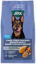 Jinx Senior Chicken, Brown Rice & Sweet Potato Kibble Dry Dog Food, 23.5-lb bag