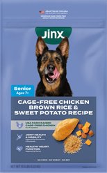 Jinx Senior Chicken, Brown Rice & Sweet Potato Kibble Dry Dog Food, 11.5-lb bag