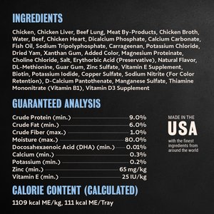 Cesar Puppy Classic Loaf in Sauce Chicken & Beef Recipe Small Breed Wet Dog Food Trays, 3.5-oz, case of 24