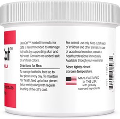 LaxaCat Hairball Remedy Soft Chew Supplement for Cats, 90 count slide 2 of 9