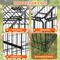 Show in main carousel: LALFPET Outdoor Metal Portable Bird Coop with Door & Window, 85.67-in slide 5 of 6