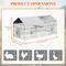 Show in main carousel: LALFPET Outdoor Metal Portable Bird Coop with Door & Window, 85.67-in slide 2 of 6
