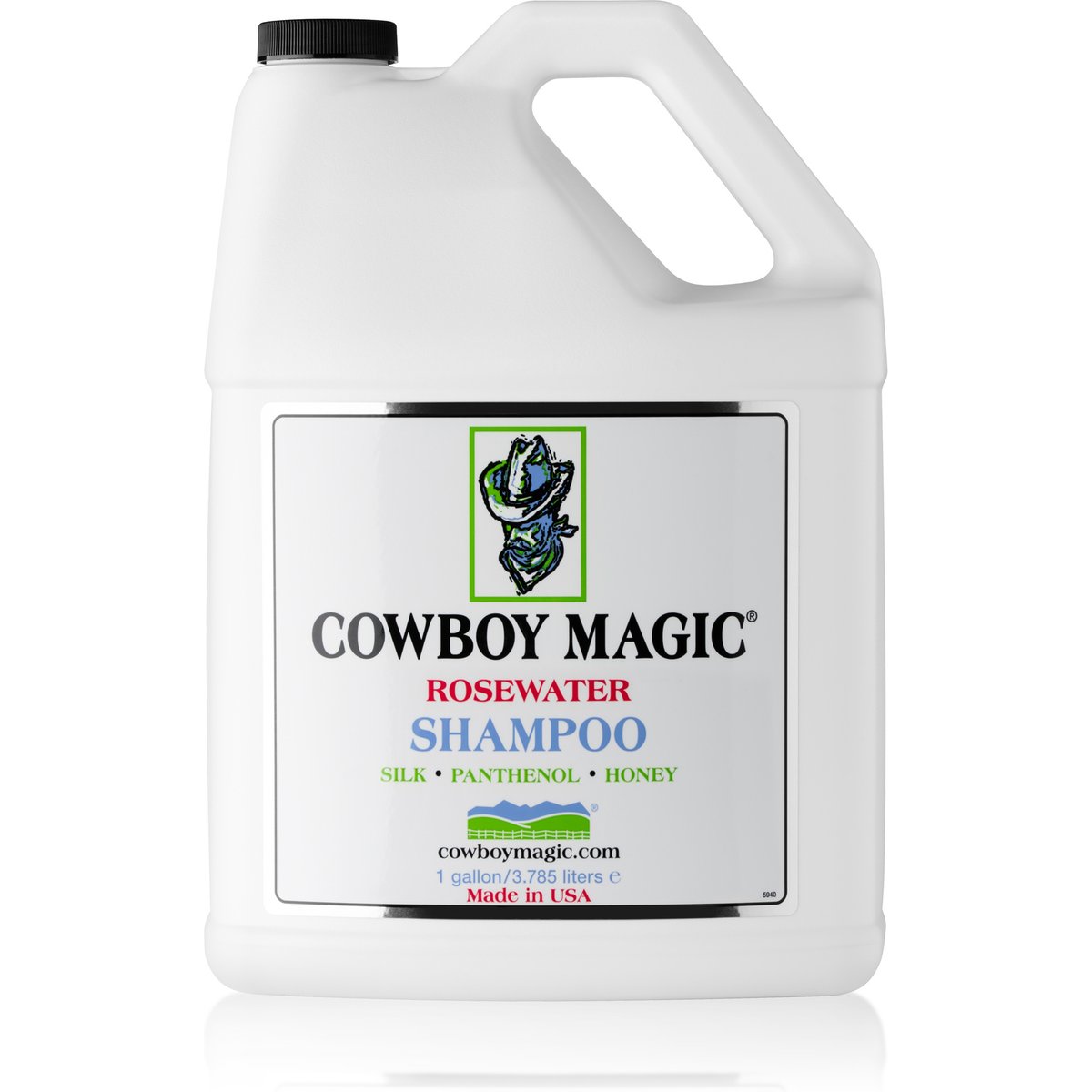 Cowboy Magic Rosewater Pet Shampoo, 1-gal bottle