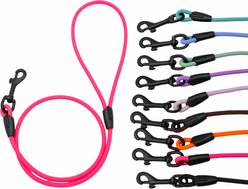 Tailr Waterproof & Odor-Resistant Rope Dog Leash, 4-ft long, 1/3-in wide, Fuchsia Pink slide 1 of 5