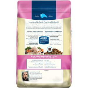 Blue Buffalo Life Protection Formula Small Breed Adult Chicken & Brown Rice Recipe Dry Dog Food, 15-lb bag