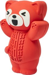 Frisco Red Panda Rubber Chew Dog Toy for Heavy Chewers, Large/X-Large