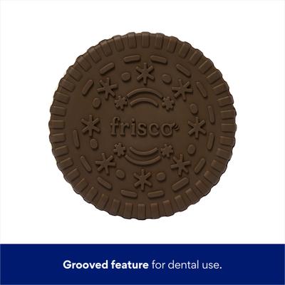 Show full view: Frisco Sandwich Cookie Rubber Chew Dog Toy for Heavy Chewers, Small/Medium slide 4 of 8