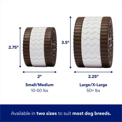 Show full view: Frisco Sandwich Cookie Rubber Chew Dog Toy for Heavy Chewers, Large/X-Large slide 2 of 8