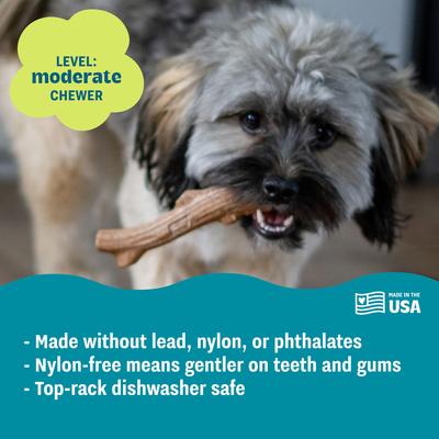 Show full view: Pupstages Super Dogwood Stick Tough Dog Chew Toy, X-Small slide 5 of 10