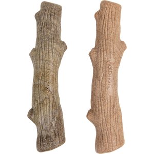 Pupstages Dogwood Calming Bone Tough Dog Chew Toy, 2 count, Large
